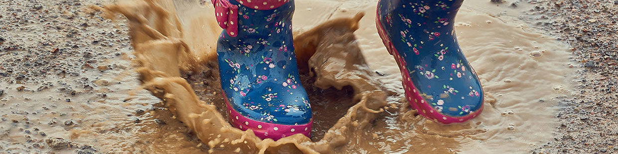 puddle boots splash