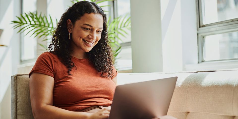 Woman on laptop