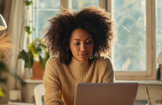 woman laptop